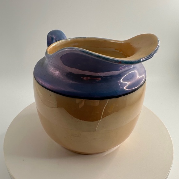 Vintage Floral Ceramic Pitcher - Picture 5 of 5